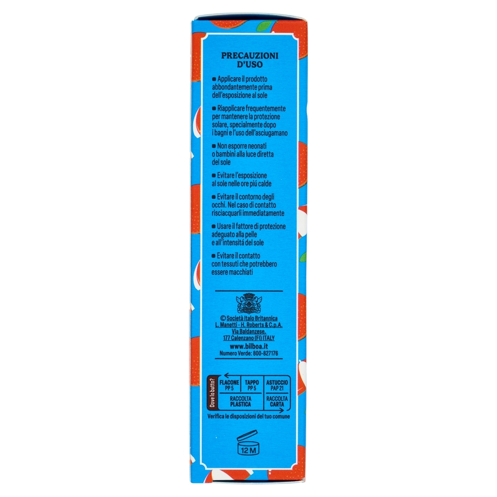 Bilboa Ohi Vita-mina Stick Solare 50+ Protezione Molto Alta con Multivitamina 10 ml